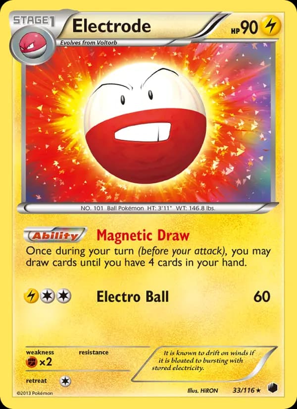 Electrode #33 — Plasma Freeze