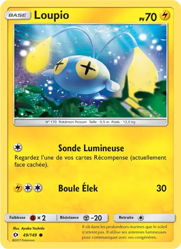 Carte Pokémon Loupio #49 — Soleil et Lune