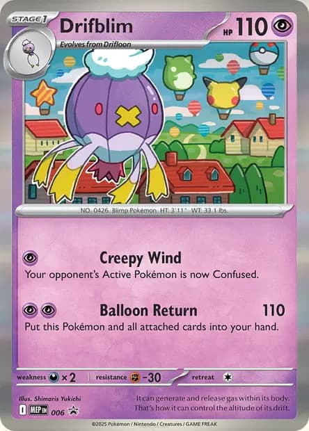 Drifblim #006 — Mega Evolution Promos