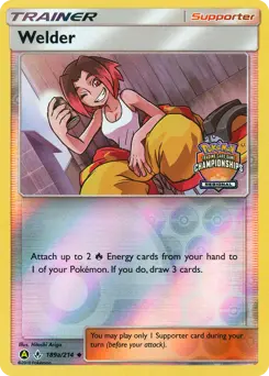 Carte Pokémon Welder #189a — Alliance Infaillible