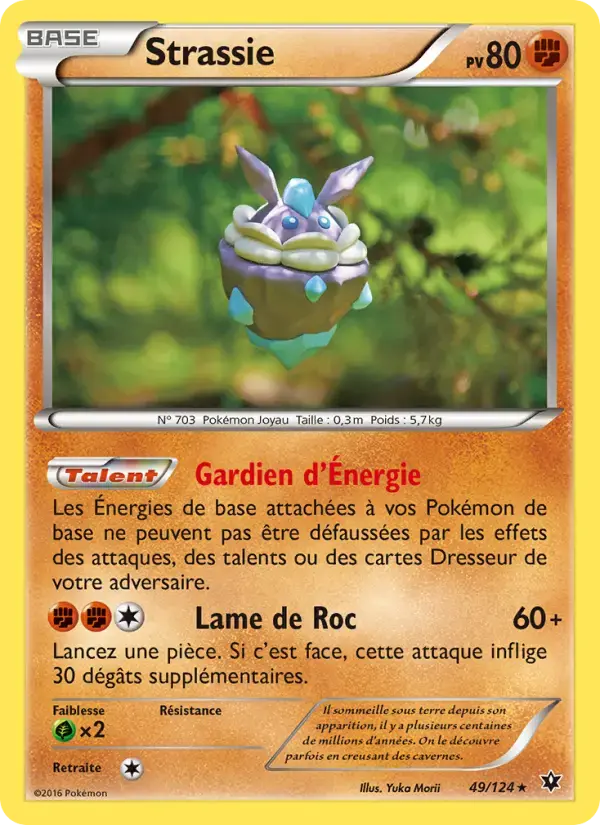 Carte Pokémon Strassie #49 — Impact des Destins