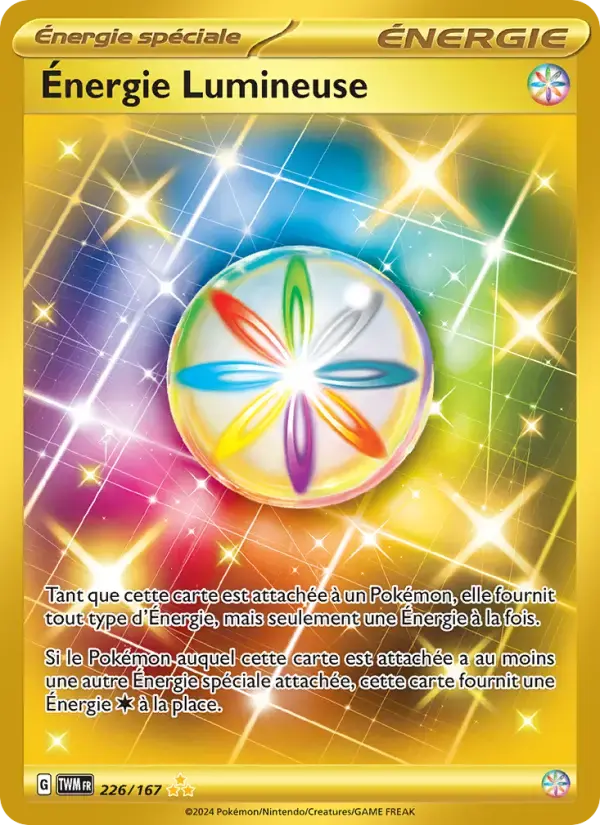 Carte Pokémon Énergie Lumineuse #226 — Mascarade Crépusculaire