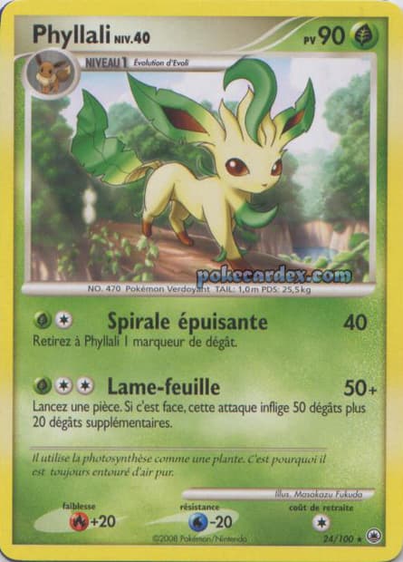 Carte Pokémon Phyllali #24 — Aube Majestueuse