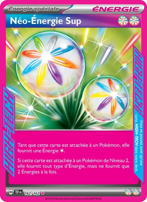 Carte Pokémon Néo-Énergie Sup #162 — Forces Temporelles