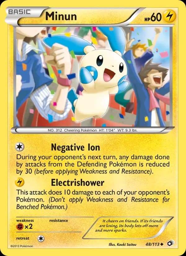 Minun #48 — Legendary Treasures