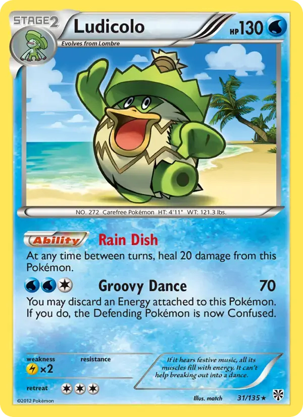 Ludicolo #31 — Plasma Storm
