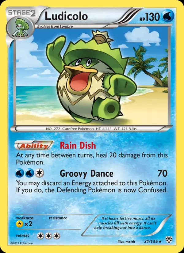 Ludicolo #31 — Plasma Storm