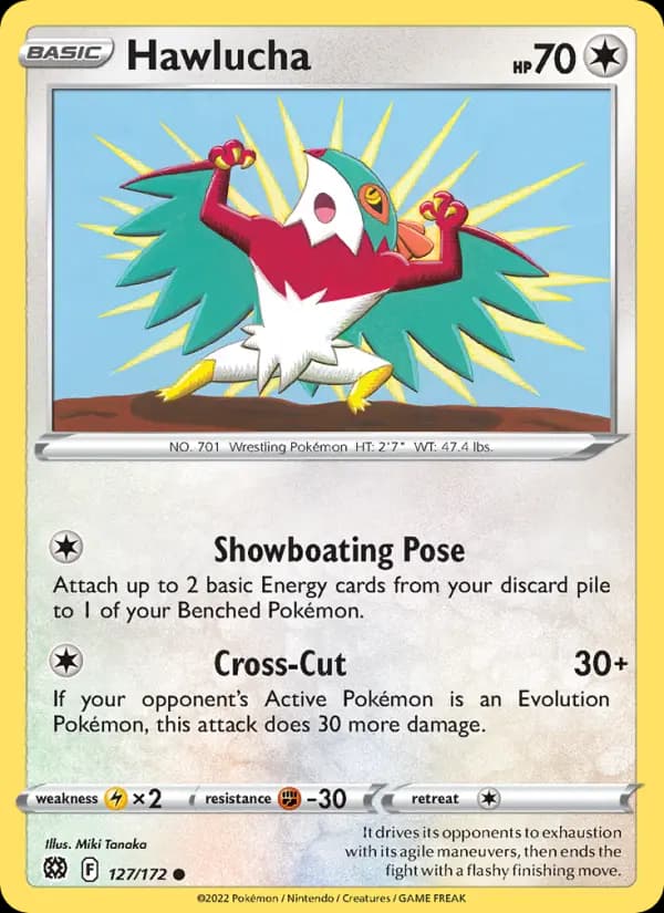 Hawlucha #127 — Brilliant Stars