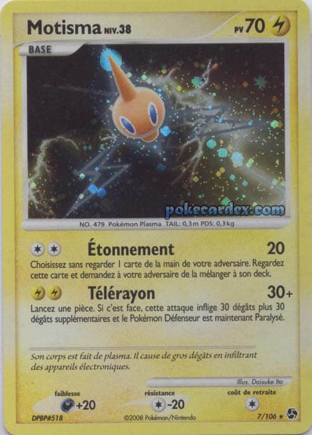 Carte Pokémon Motisma #7 — Grands Envols