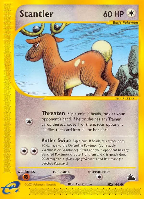 Stantler #102 — Skyridge