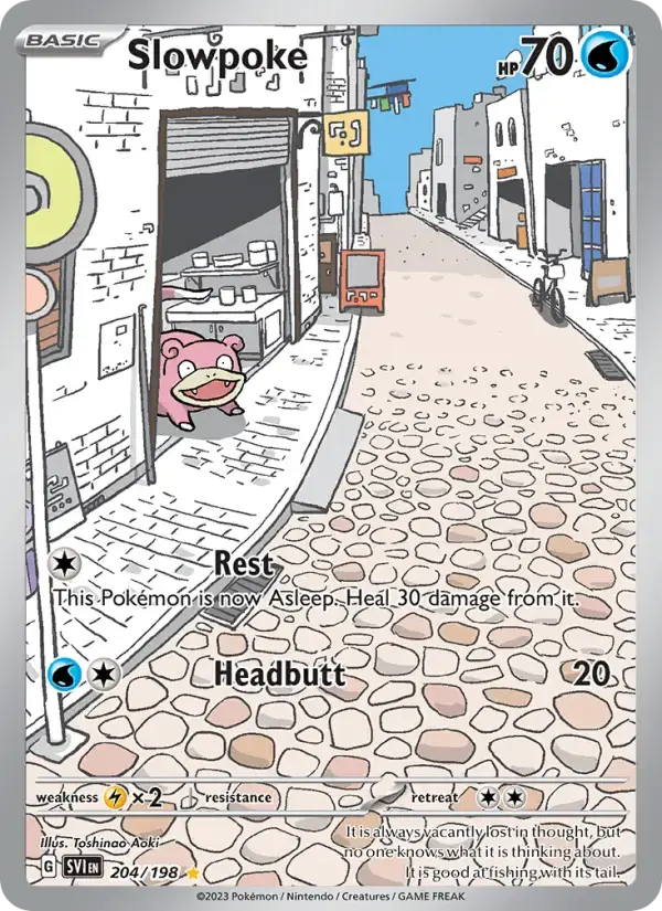 Slowpoke #204 — Scarlet & Violet