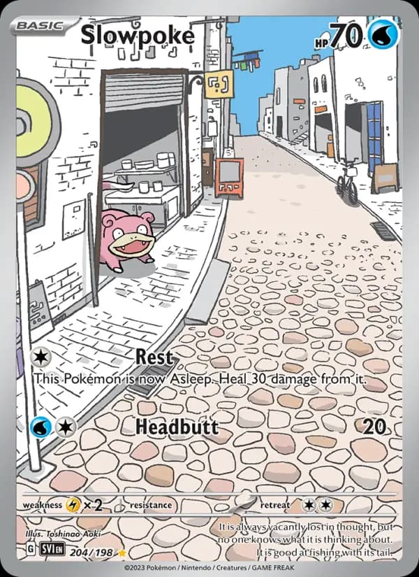 Slowpoke #204 — Scarlet & Violet