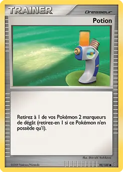 Carte Pokémon Potion #92 — Tempête