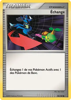 Carte Pokémon Échange #93 — Tempête
