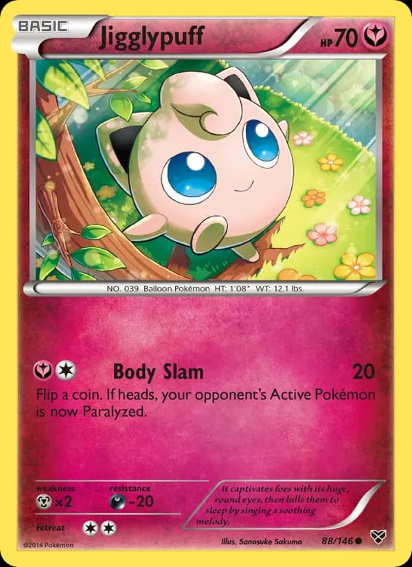 Jigglypuff #88 — XY