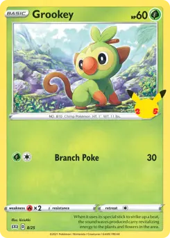 Grookey #8 — 2021 McDonald's Collection
