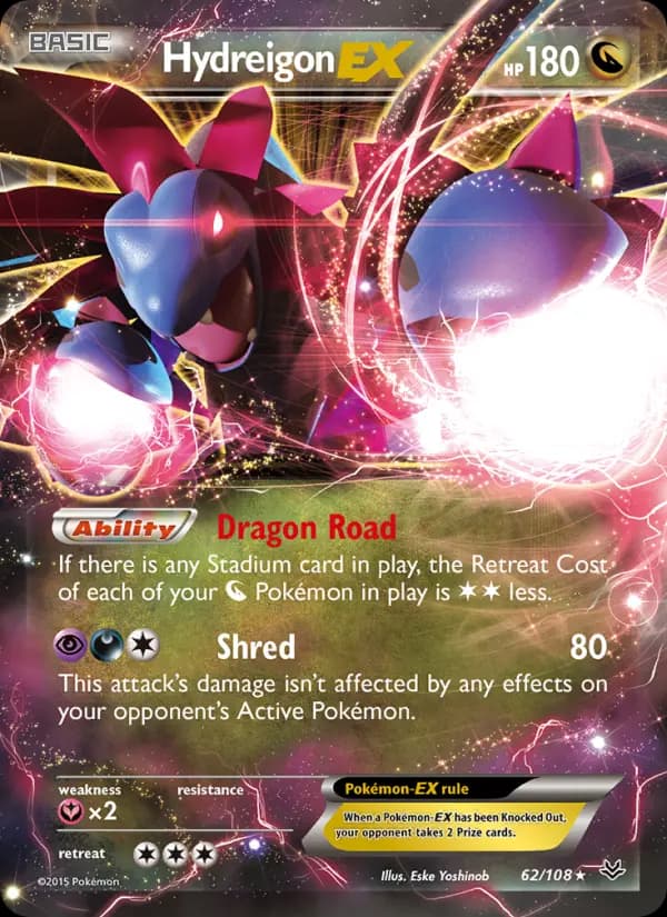 Hydreigon EX #62 — Roaring Skies