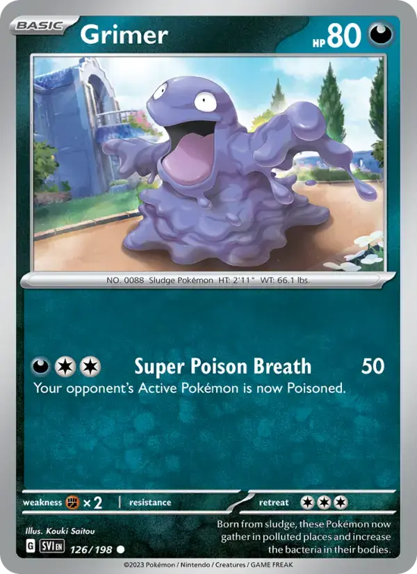 Grimer #126 — Scarlet & Violet
