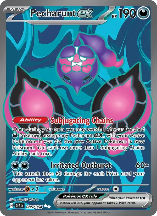Pecharunt ex #085 — Shrouded Fable