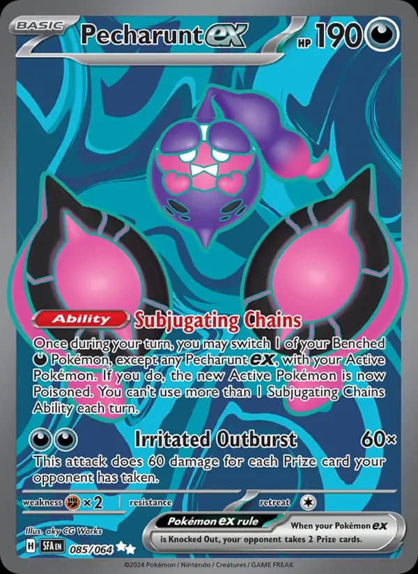 Pecharunt ex #085 — Shrouded Fable