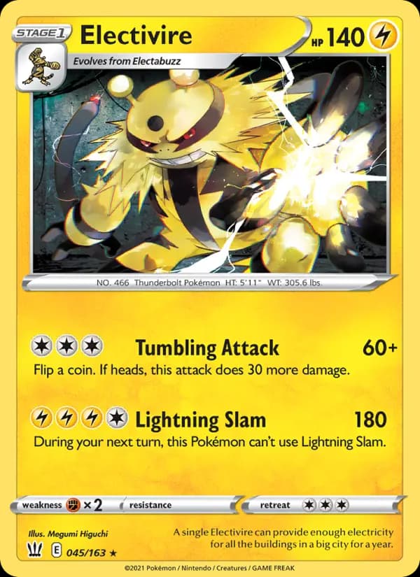 Electivire #45 — Battle Styles