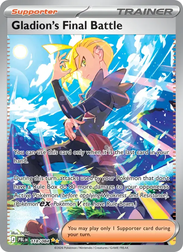 Gladion's Final Battle #118 — Pitch Black