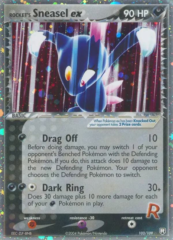 Rocket's Sneasel ex #103 — EX Team Rocket Returns