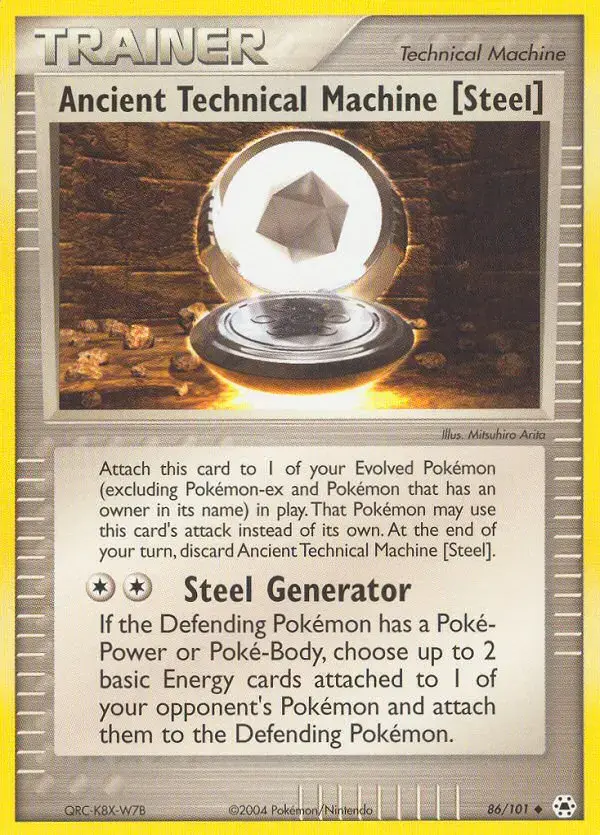 Ancient Technical Machine (Steel) #86 — Hidden Legends