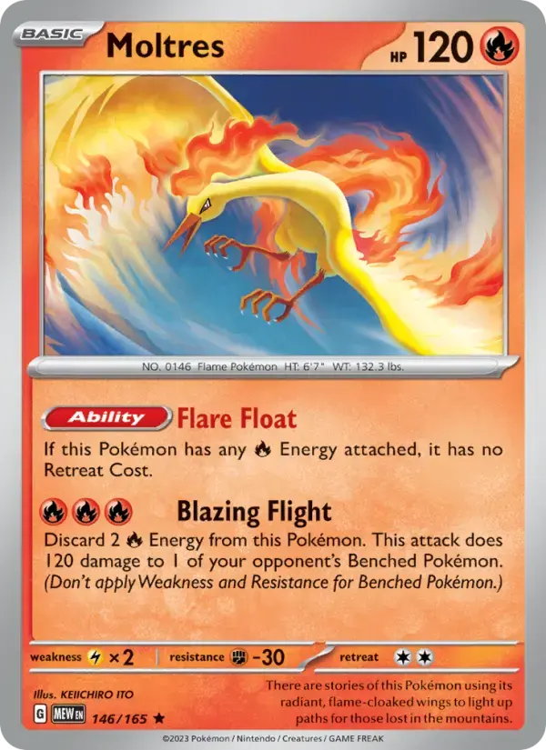 Moltres #146 — 151