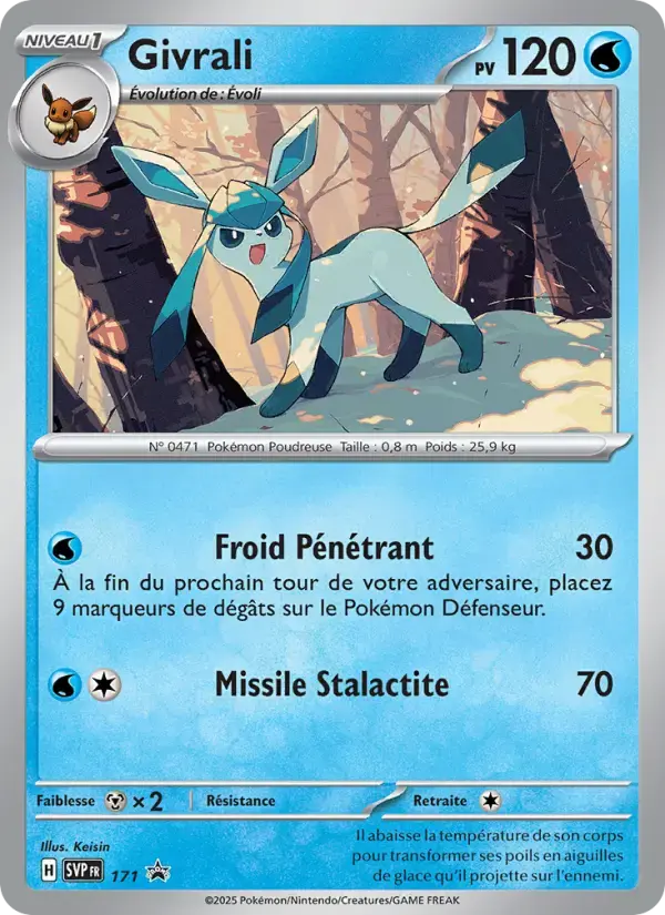 Carte Pokémon Givrali #171 — Promos Écarlate et Violet