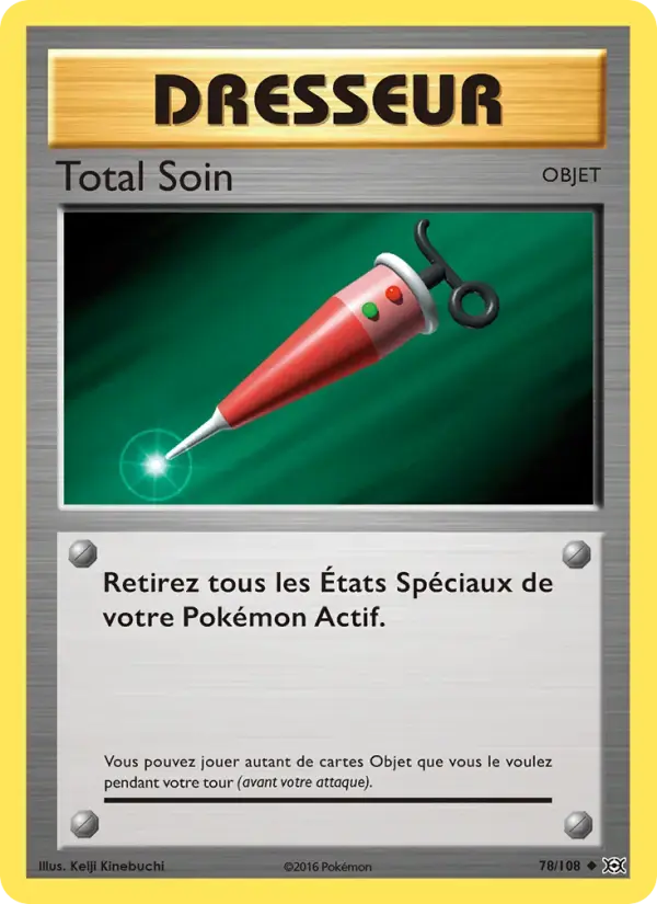 Carte Pokémon Total Soin #78 — Évolutions XY