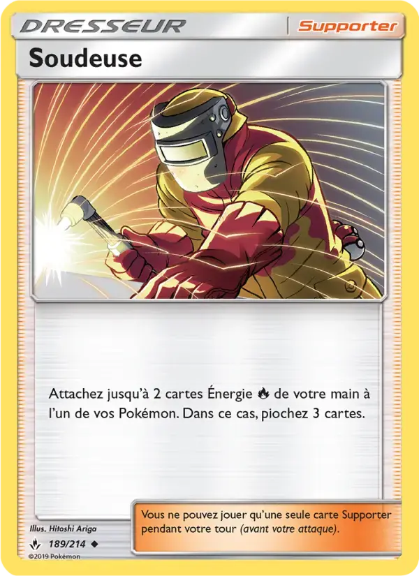 Carte Pokémon Soudeuse #189 — Alliance Infaillible