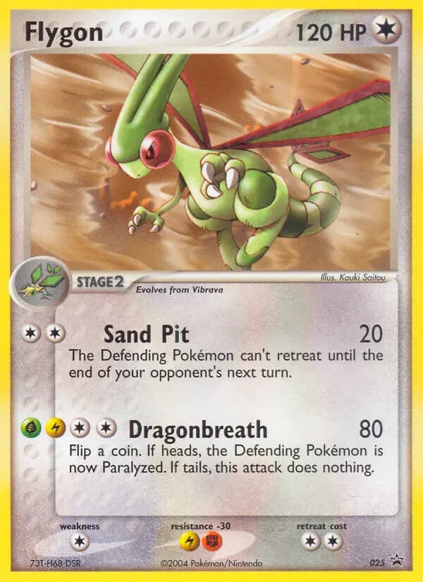 Flygon #25 — Nintendo Black Star Promos