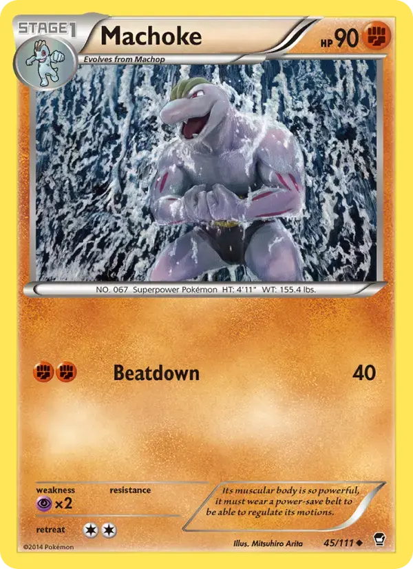 Machoke #45 — Furious Fists