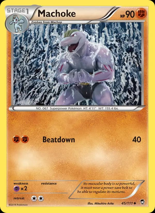 Machoke #45 — Furious Fists
