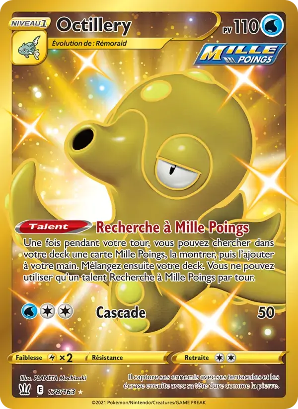 Carte Pokémon Octillery #178 — Styles de Combat