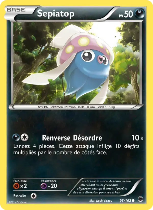 Carte Pokémon Sepiatop #93 — Impulsion Turbo