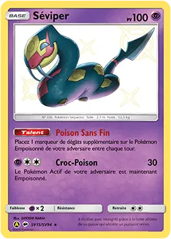 Carte Pokémon Séviper #SV15 — Destinées Occultes