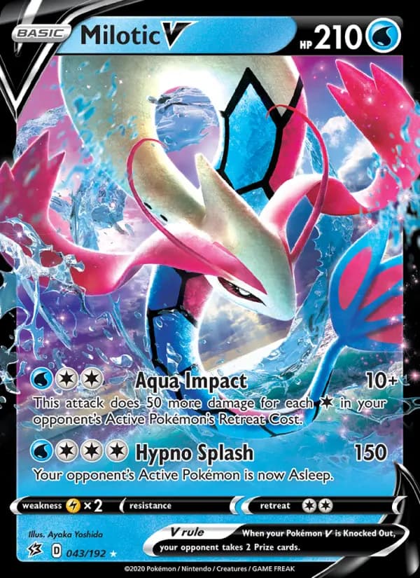 Milotic V #43 — Rebel Clash