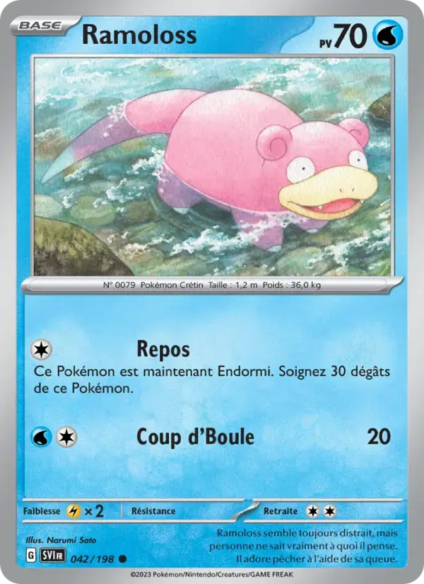 Carte Pokémon Ramoloss #042 — Écarlate et Violet