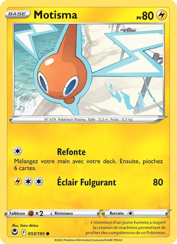 Carte Pokémon Motisma #053 — Tempête Argentée