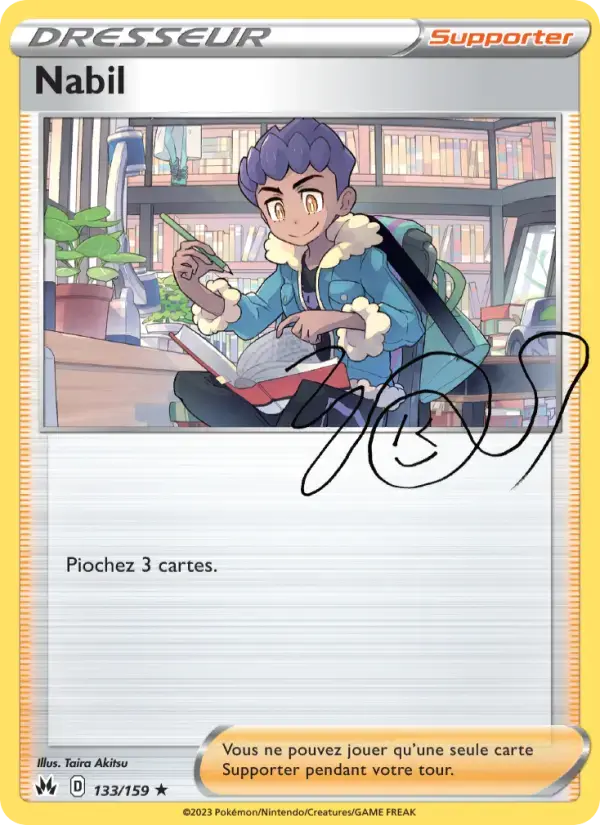 Carte Pokémon Nabil #133 — Zénith Suprême