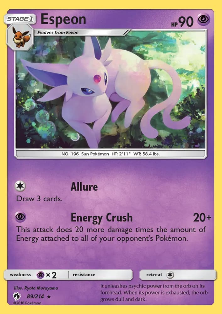 Espeon #89 — Lost Thunder