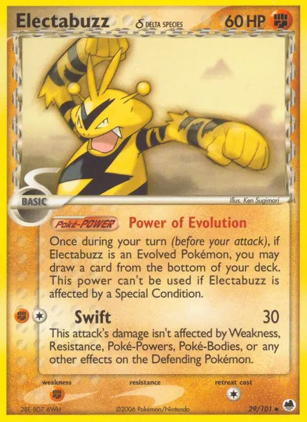 Electabuzz δ #029 — Dragon Frontiers