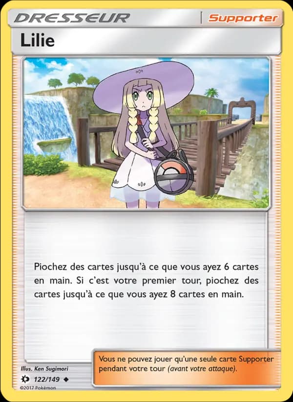 Carte Pokémon Lilie #122 — Soleil et Lune