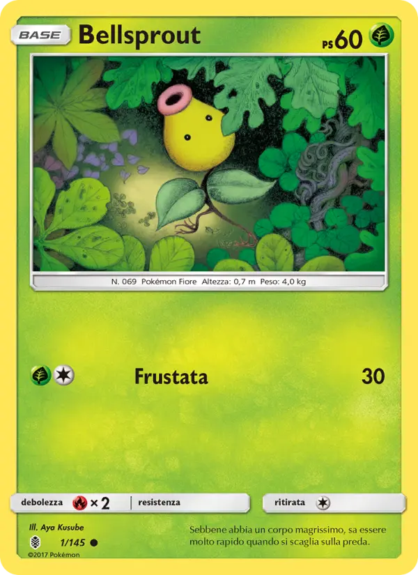 Carte Pokémon Chétiflor #1 — Gardiens Ascendants