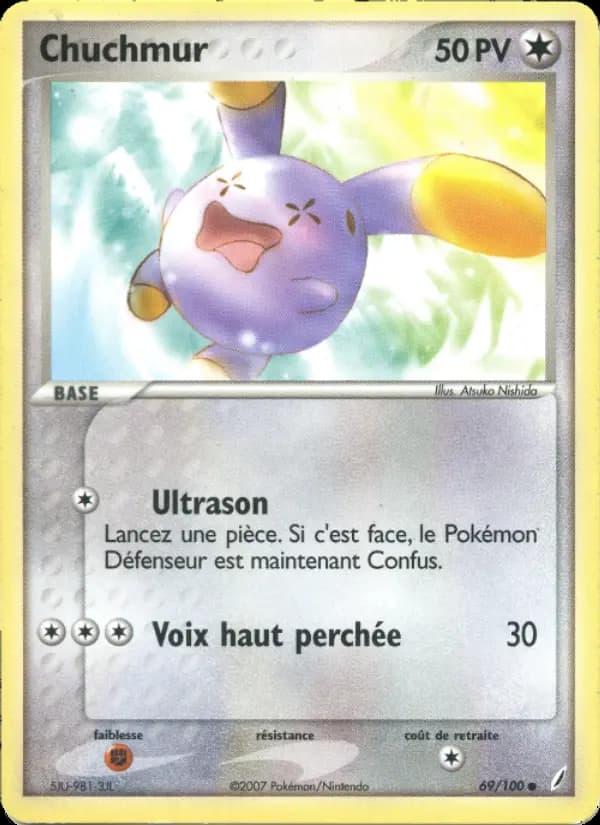 Carte Pokémon Chuchmur #69 — Gardiens de Cristal