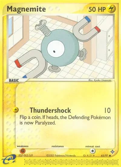 Magnemite #63 — Dragon