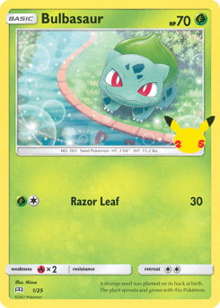 Bulbasaur #1 — 2021 McDonald's Collection