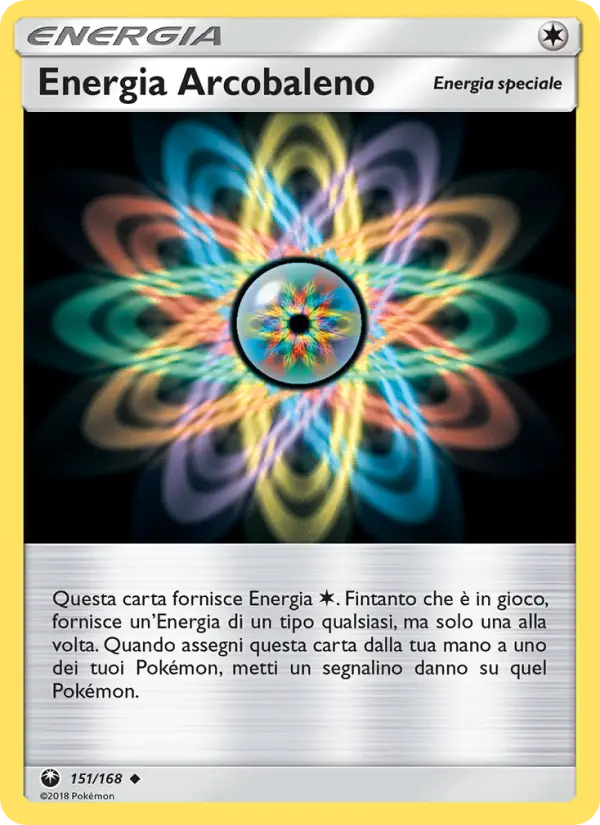 Carte Pokémon Énergie Multicolore #151 — Tempête Céleste